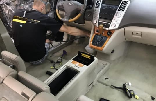 Kompletní chemické čištění interiéru